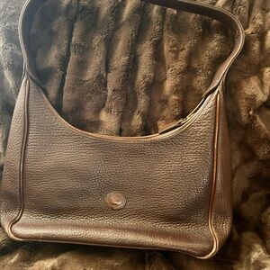 Dooney & Bourke Brown Leather Hobo Bag